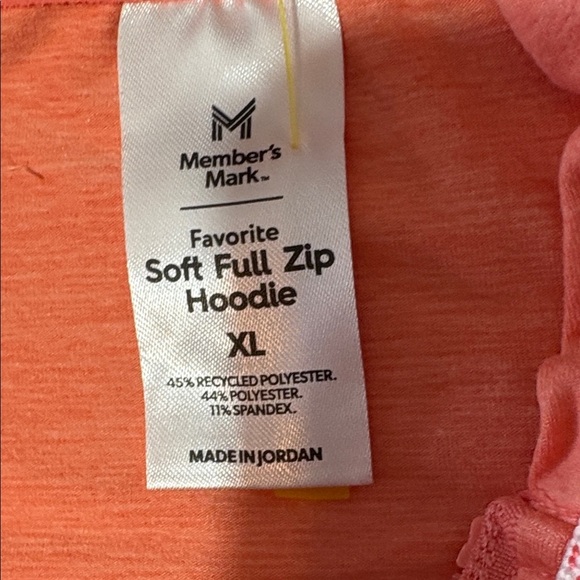 Cozy Peach Women's Zip-Up Hoodie - Picture 3 of 8